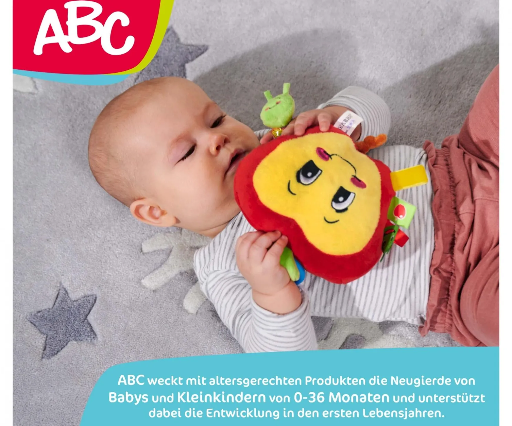 ABC Activity Pomme avec chenille