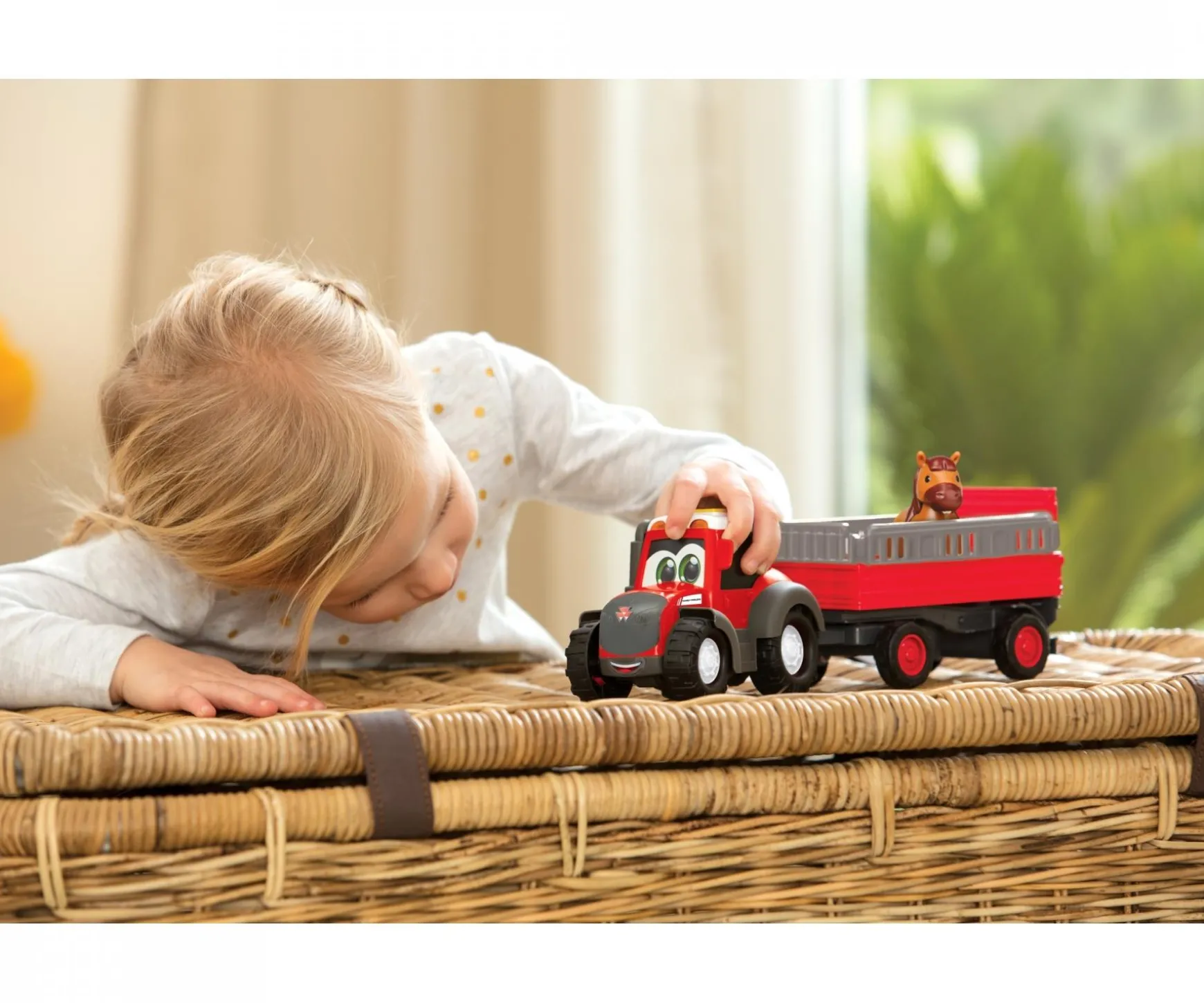 ABC Massey Ferguson Animal Trailer 30cm