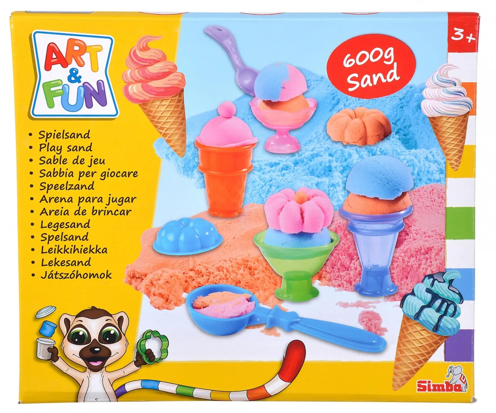 A&F Set de sable de jeu Crème glacée