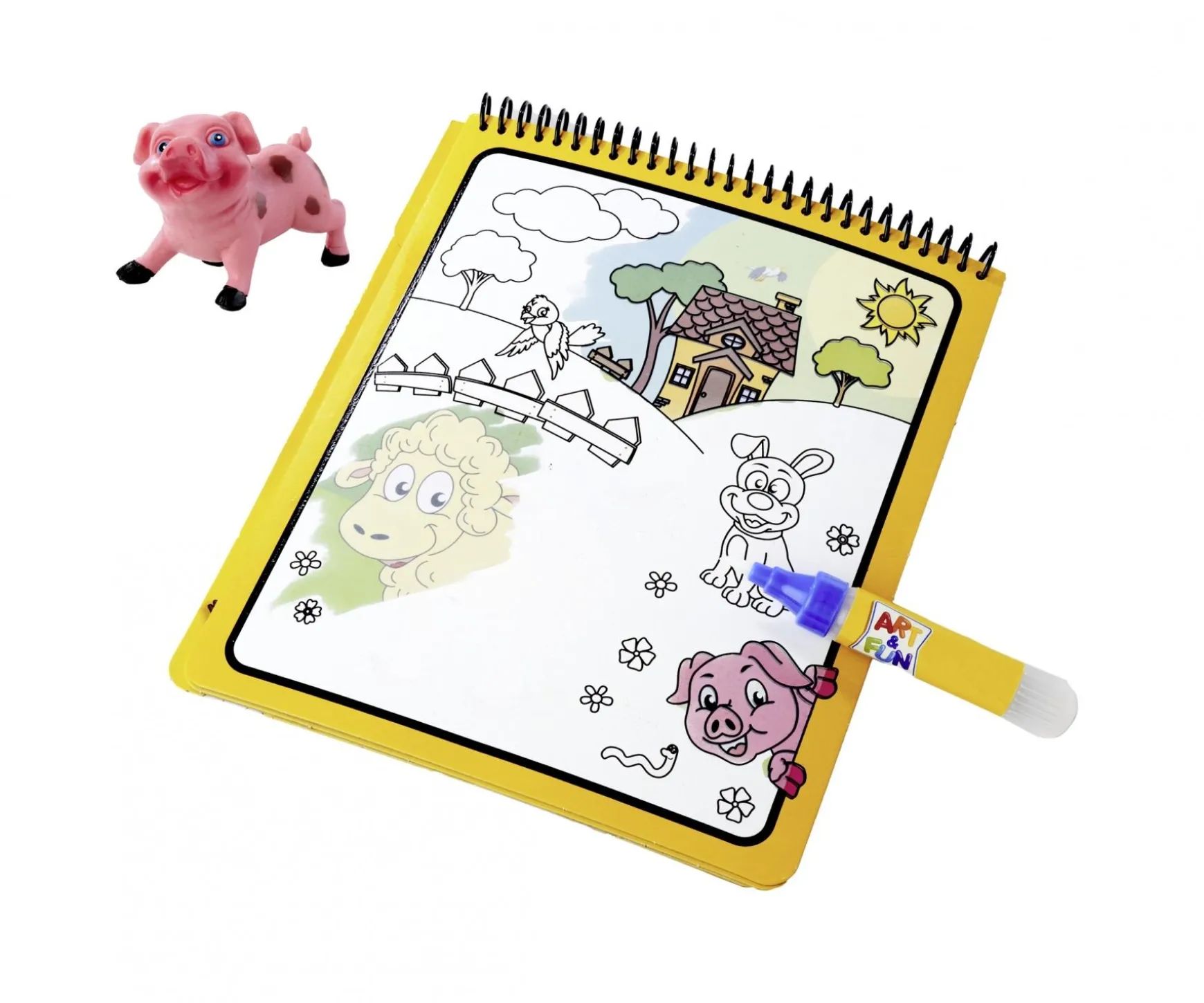 A&F Water Pen Livre de coloriage de la ferme