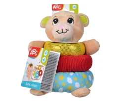 Anneau d'empilage ABC Teddy en peluche