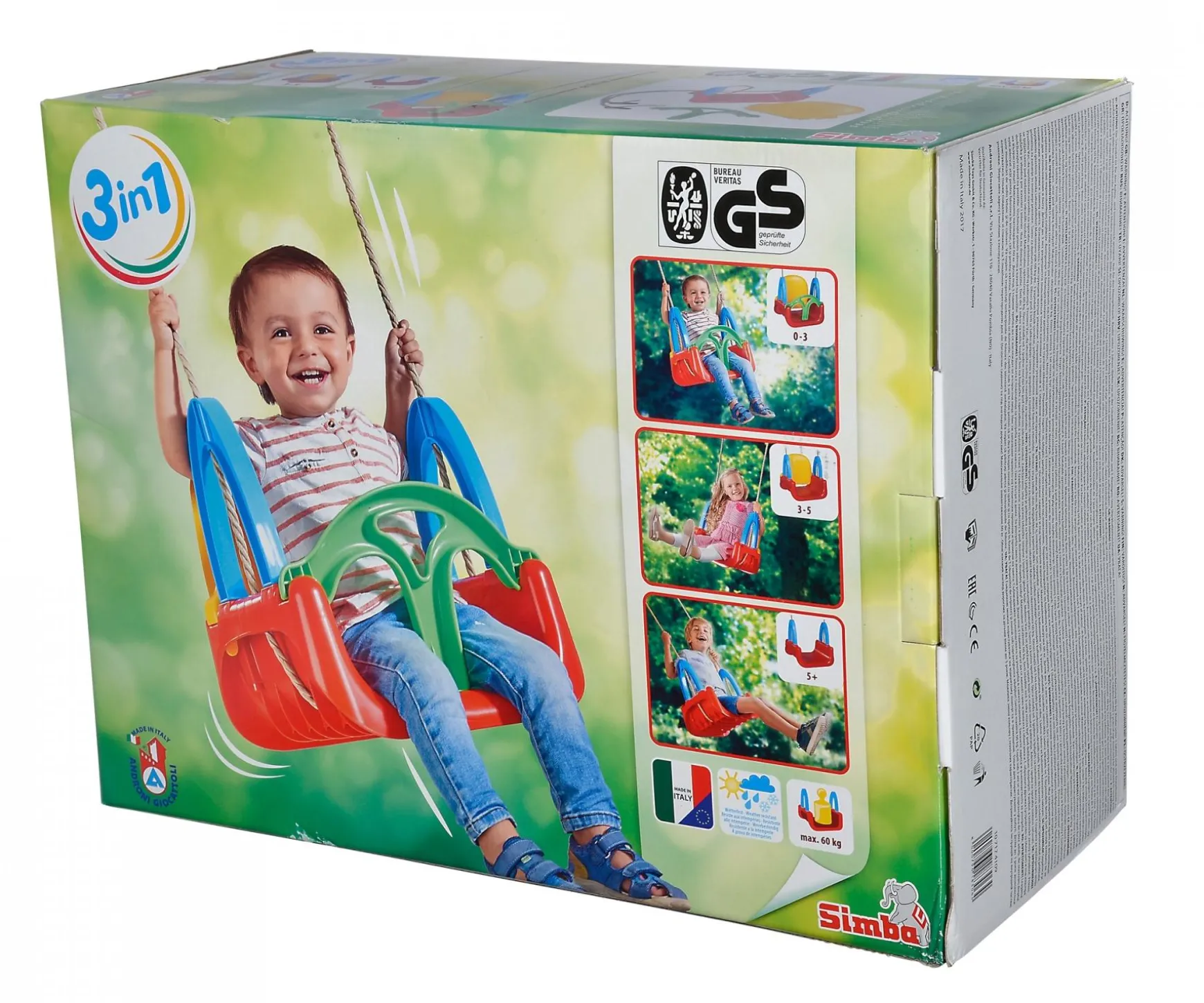 Balançoire 3 en 1