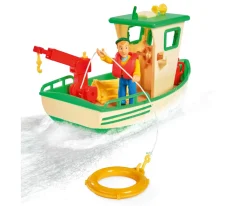 Bateau de pêche de Sam Charlie avec figurine