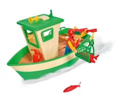 Bateau de pêche de Sam Charlie avec figurine