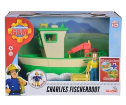 Bateau de pêche de Sam Charlie avec figurine