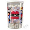 Blox - 100 briques de 8 blanches - compatibles avec les briques de jeu connues