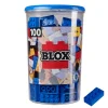 Blox - 100 briques de 8 bleues - compatibles avec les briques de jeu connues
