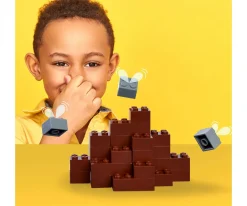 Blox - 500 briques de 8 brunes - compatibles avec les briques de jeu connues