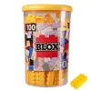 Blox - 100 briques de 8 pièces jaunes - compatibles avec les briques de jeu connues