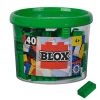 Blox - 40 briques de 8 pièces vertes - compatibles avec les briques de jeu connues