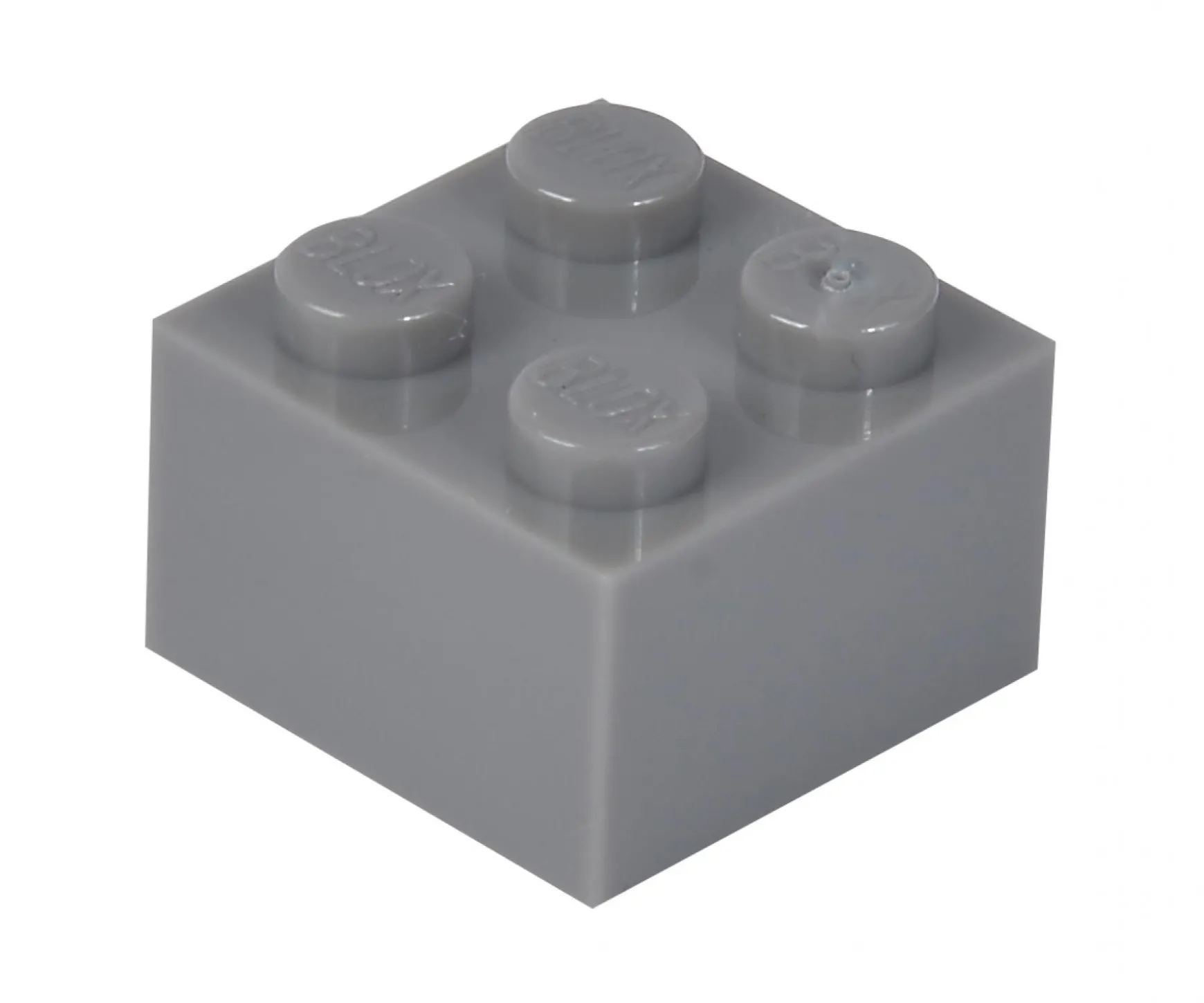 Blox - 100 briques de 4 pièces grises - compatibles avec les briques de jeu connues