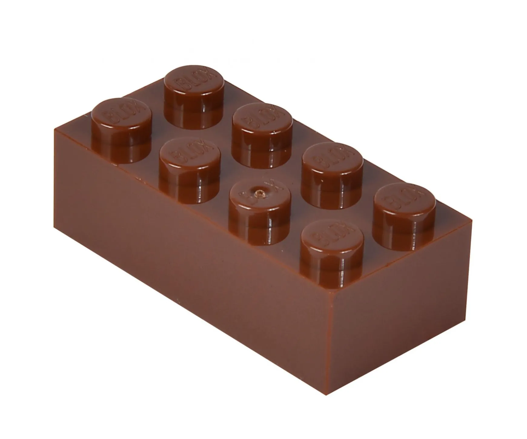 Blox - 40 briques de 8 pièces marron - compatibles avec les briques de jeu connues