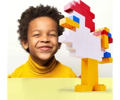 Blox 500 white 8 pin Bricks loose