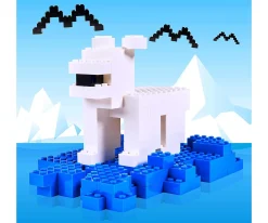 Blox 500 white 8 pin Bricks loose
