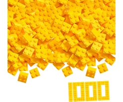 Blox 1000 yellow 4 pin Bricks loose