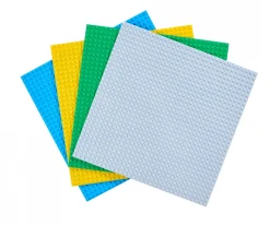 Blox 4x plaques de construction 25x25cm chacune - compatibles avec les briques de jeu connues