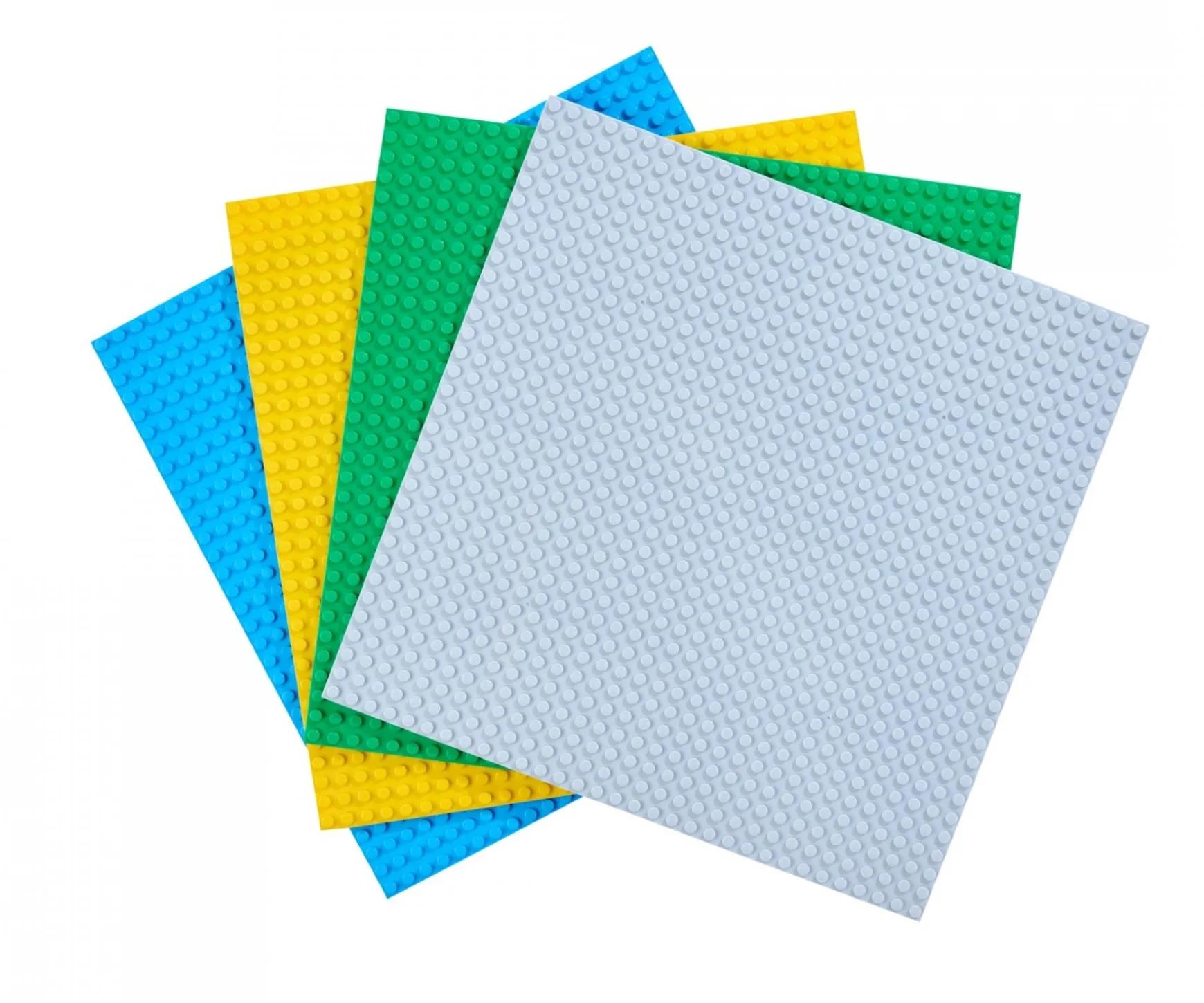 Blox 4x plaques de construction 25x25cm chacune - compatibles avec les briques de jeu connues