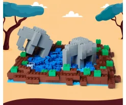 Blox 4x plaques de construction 25x25cm chacune - compatibles avec les briques de jeu connues