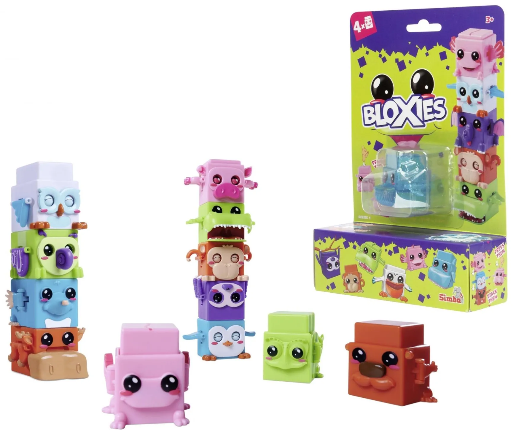Bloxies Wave 1, 4 pcs.
