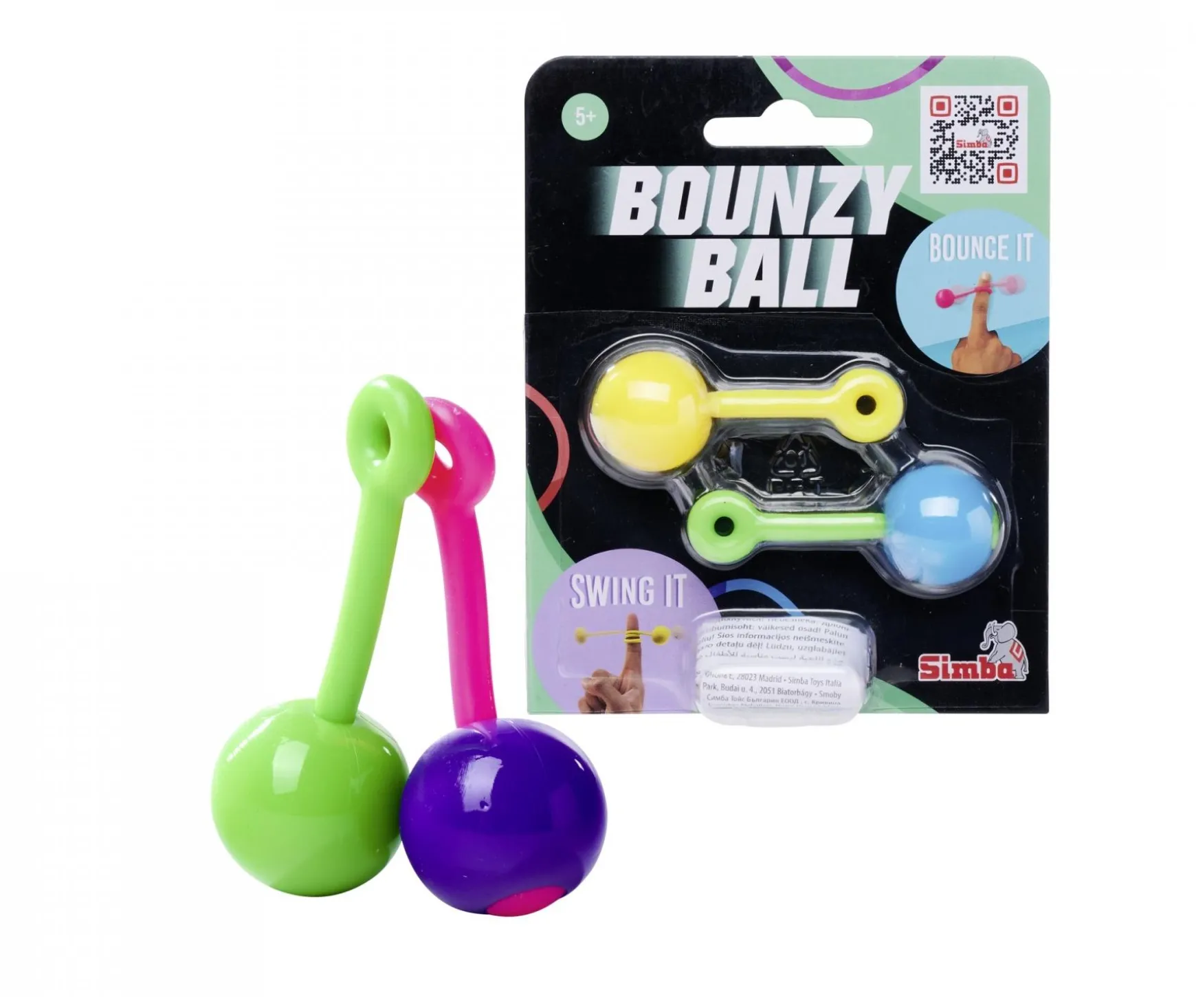 Bounzyball Double Pack, 3-ass.