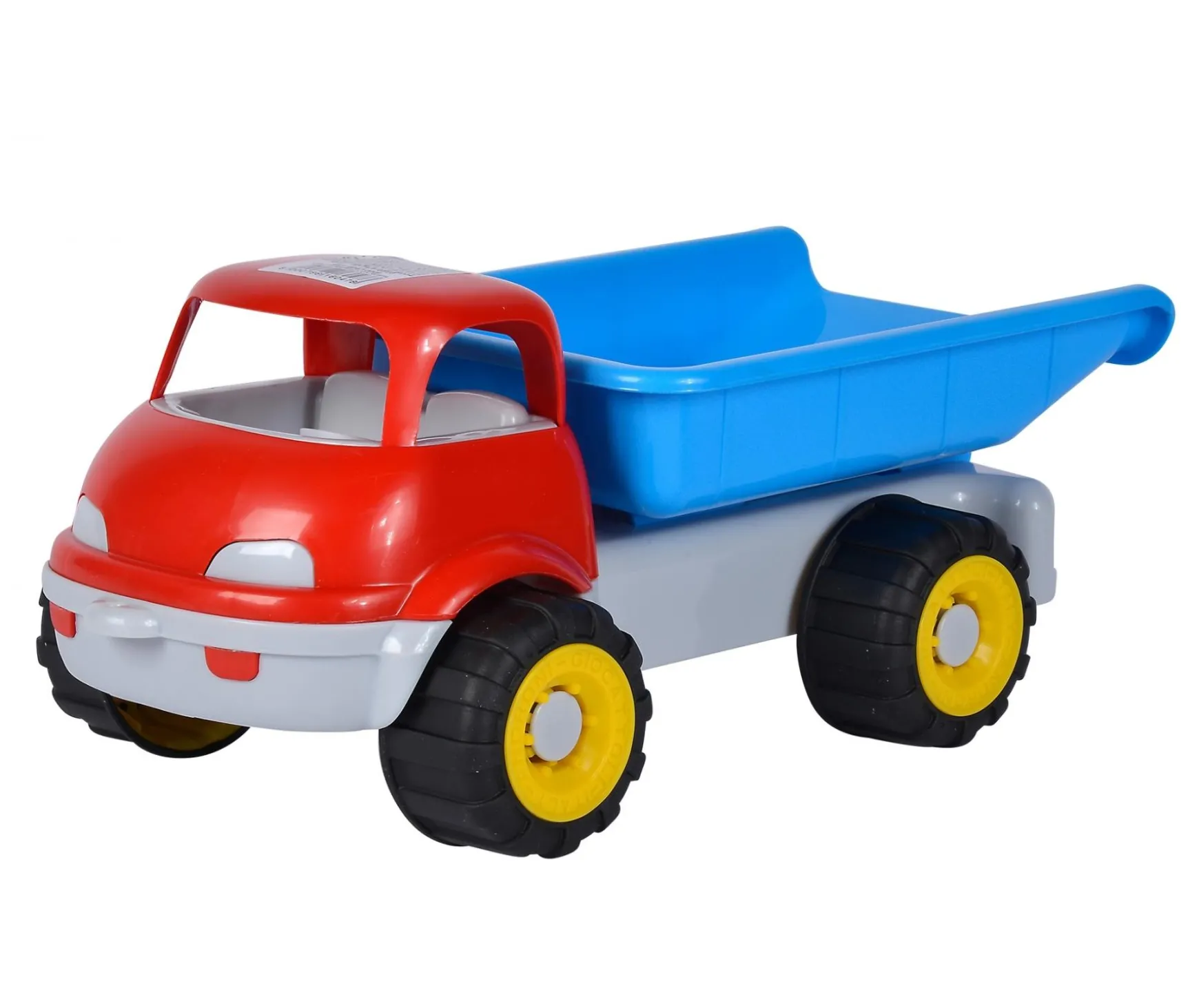 Camion benne + pelleteuse