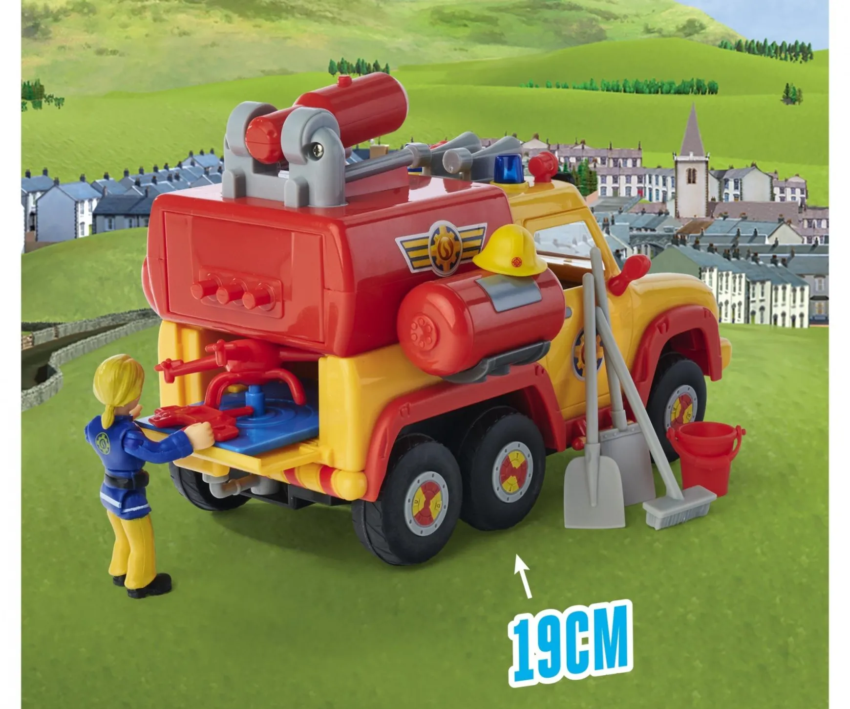 Camion de pompiers Sam Venus 2.0 avec figurine