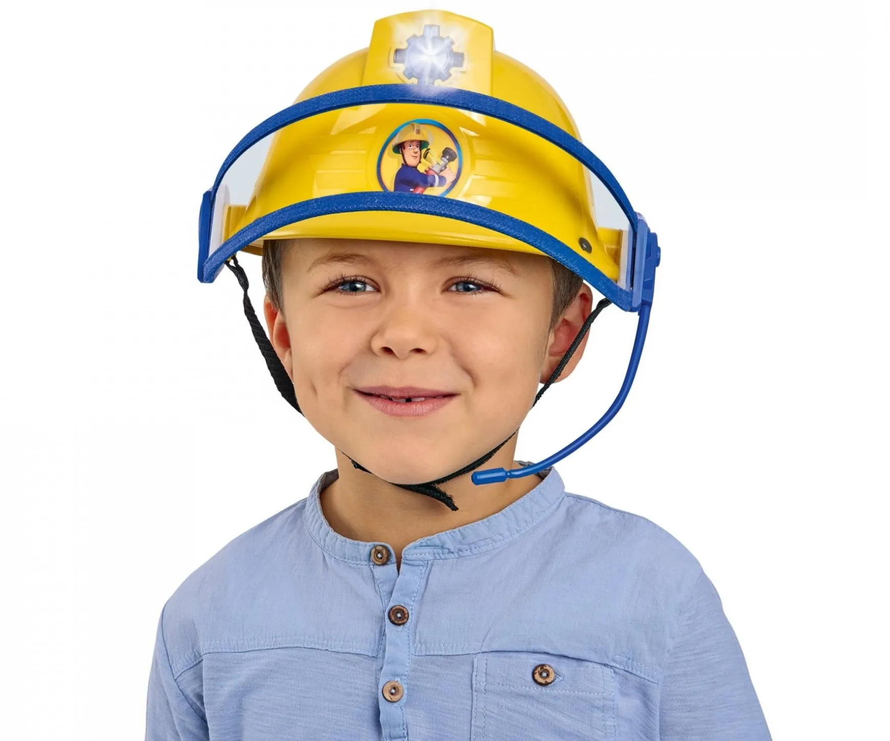 Casque de pompier Sam avec fonction