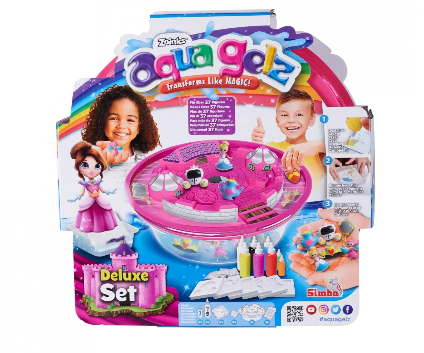 Château de princesse Aqua Gelz Deluxe