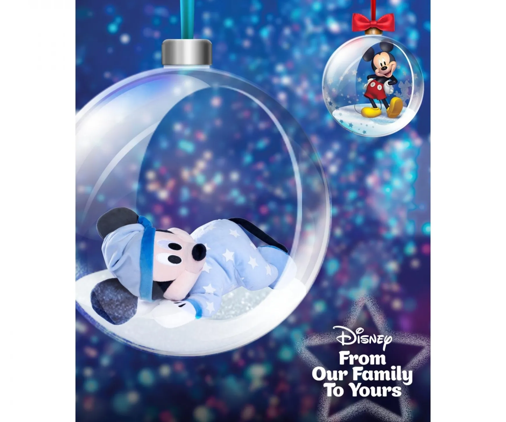 Disney - GID Mickey musicale (30cm)
