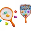 Epuisette avec poissons