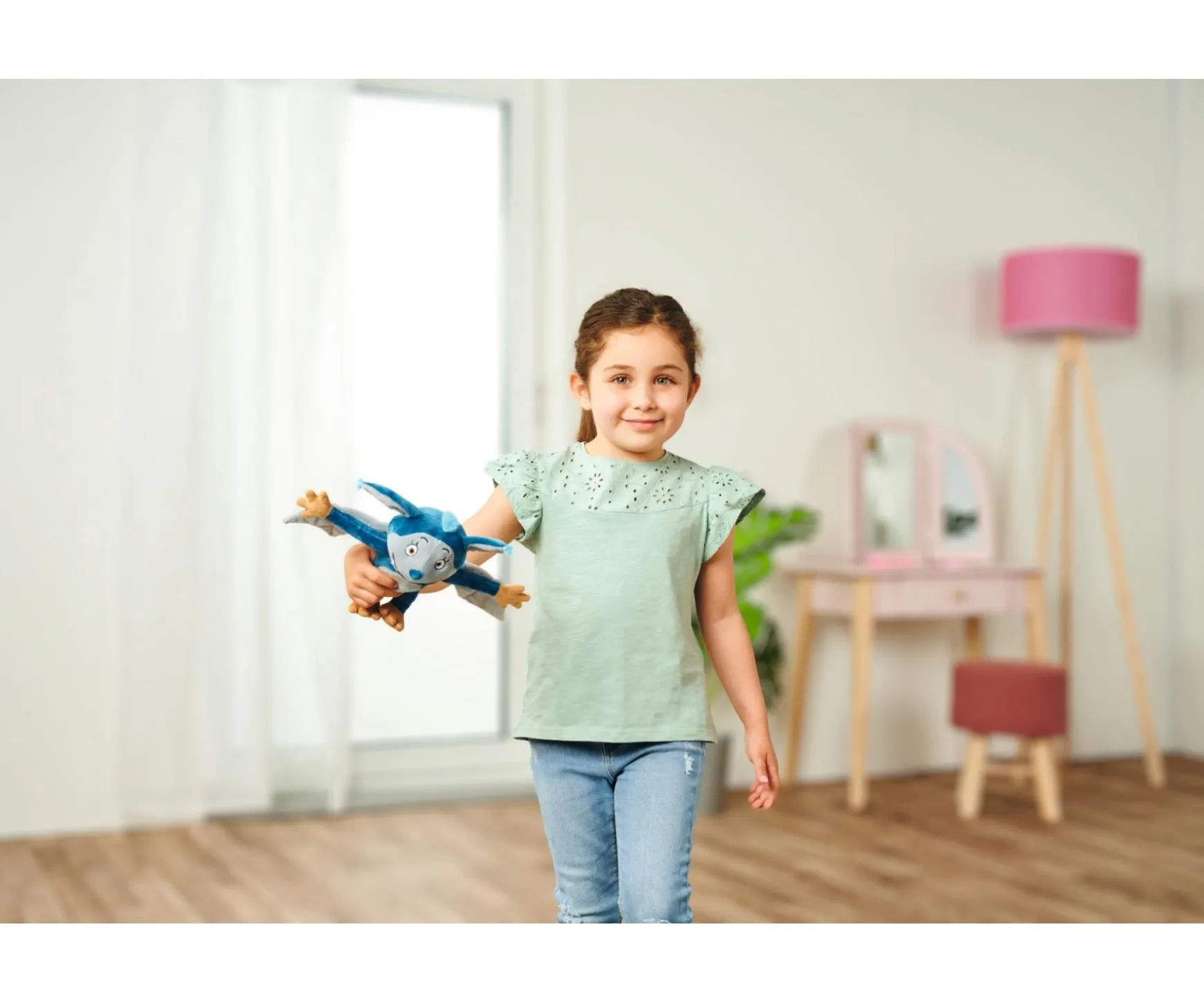 Fidi la chauve-souris en peluche, 25cm