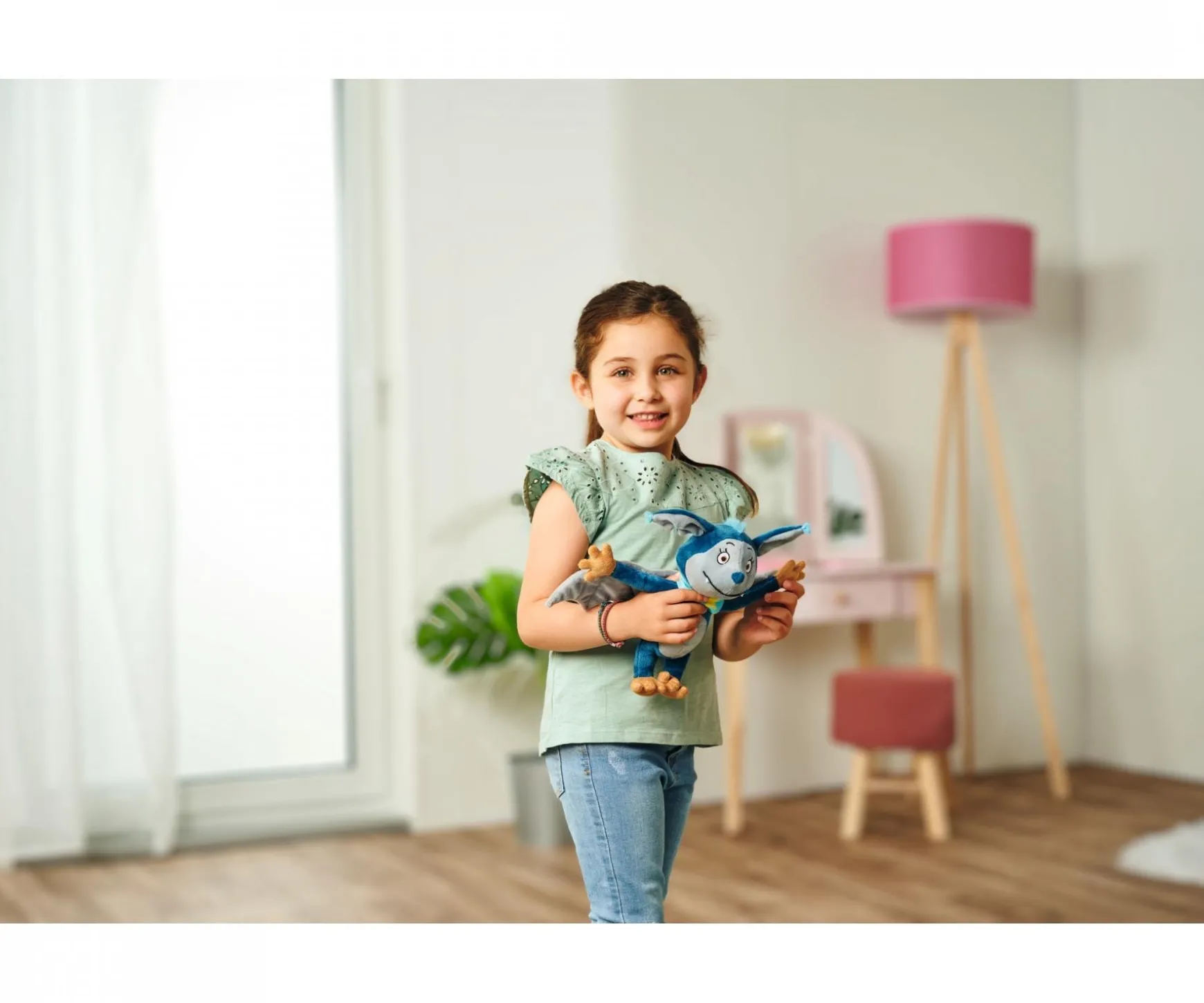 Fidi la chauve-souris en peluche, 25cm