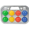 Jeu de boules panier de transport