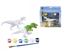 Kit de peinture pour dinosaures, 2 ass.