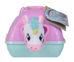 Mallette de médecin avec licorne en peluche