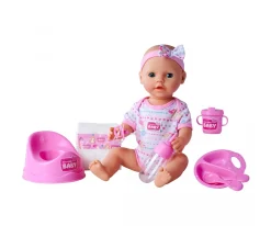NBB - Poupee bébé, Accessoirs rose