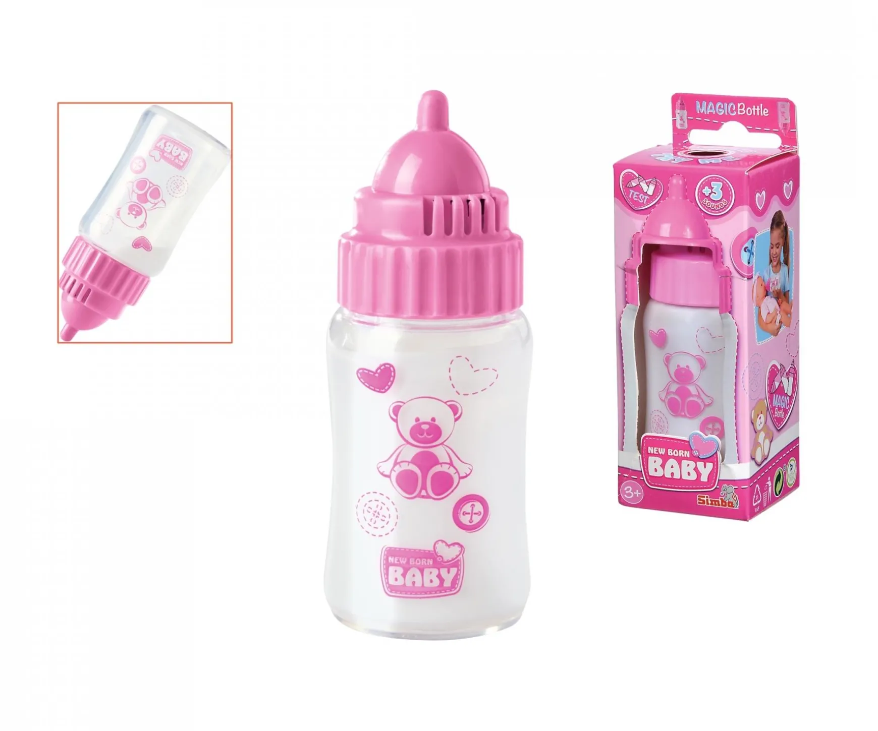 NBB Bouteille de lait magique, avec son