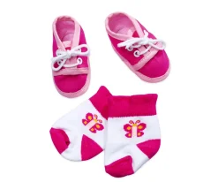 New Born Baby Chaussures et chaussettes, 4 modèles