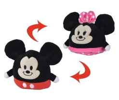 Peluche réversible Disney MM Mickey/ Minnie
