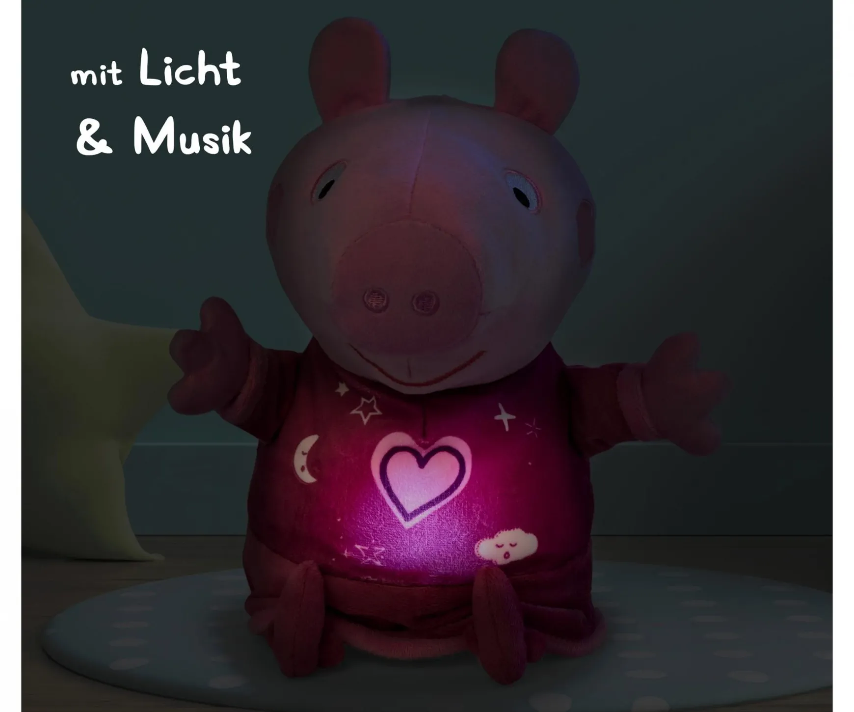 Peppa Pig peluche Bonne nuit Peppa