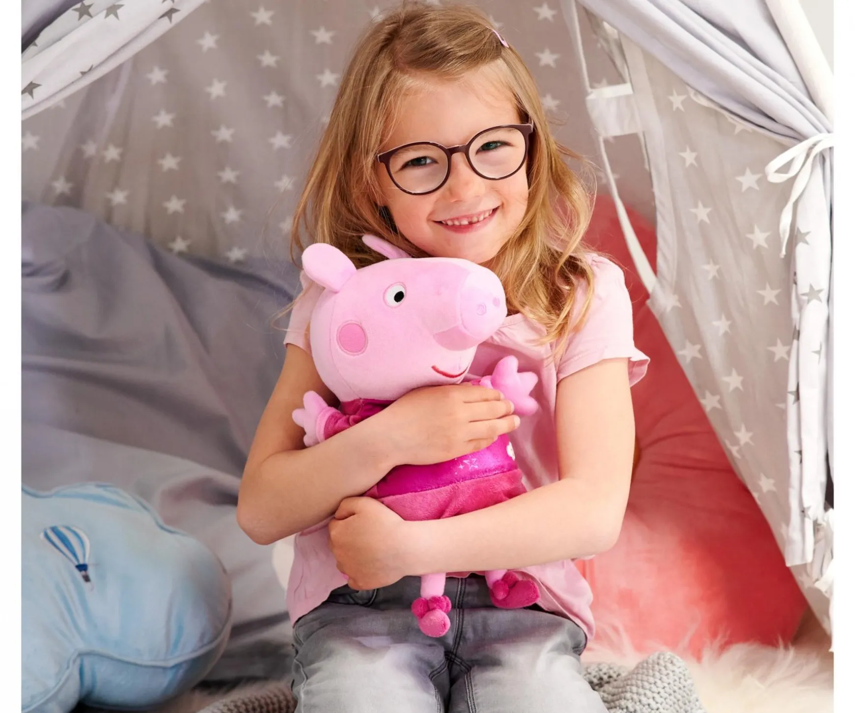 Peppa Pig peluche Bonne nuit Peppa