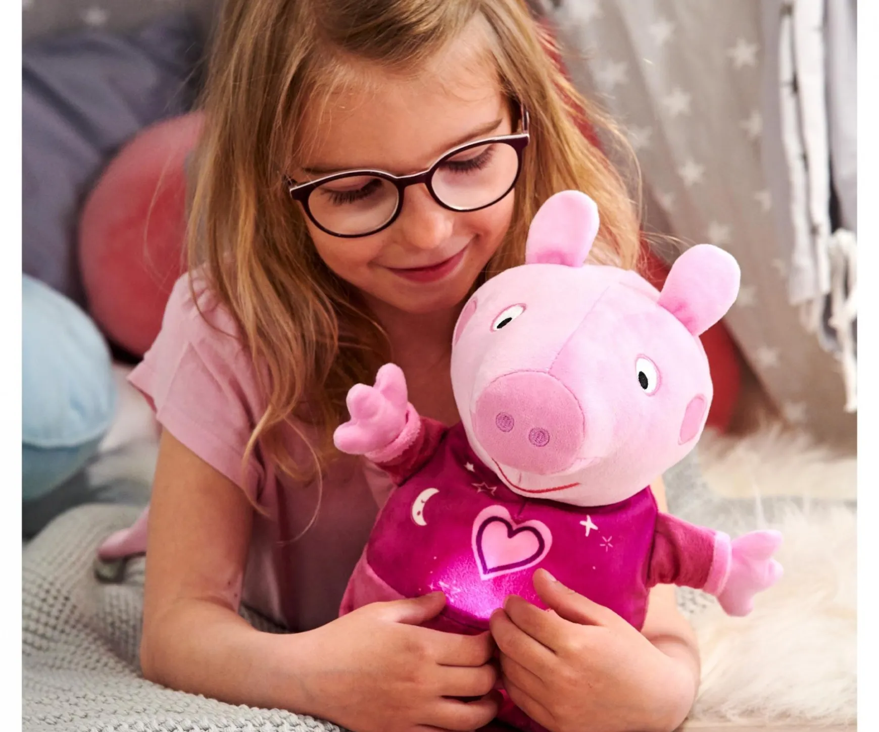 Peppa Pig peluche Bonne nuit Peppa