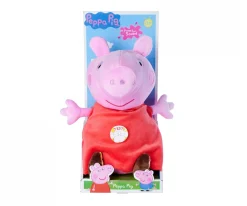 Peppa Pig Peluche Peppa a/son, 22cm