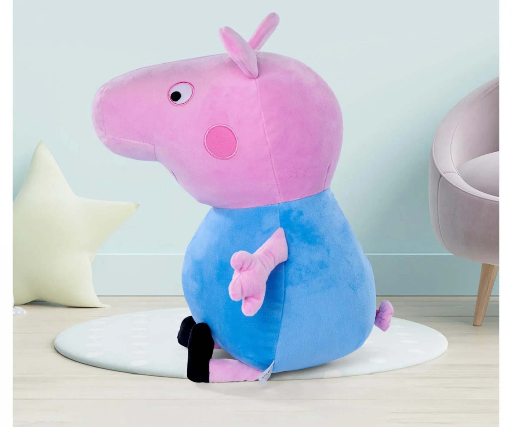Peppa Pig Pluche George Pig, 31cm