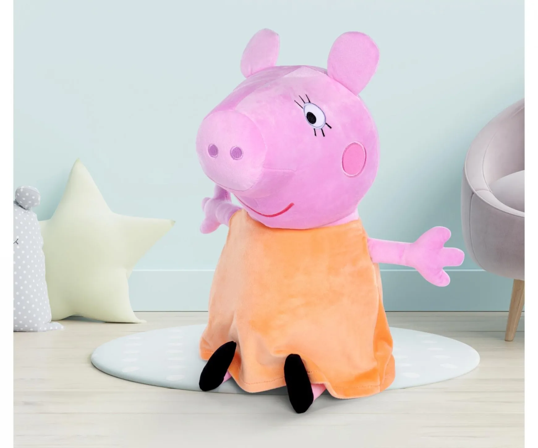 Peppa Pig Pluche Maman Pig, 35cm