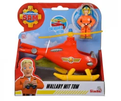 Sam Junior Wallaby avec la figurine de Tom Thomas