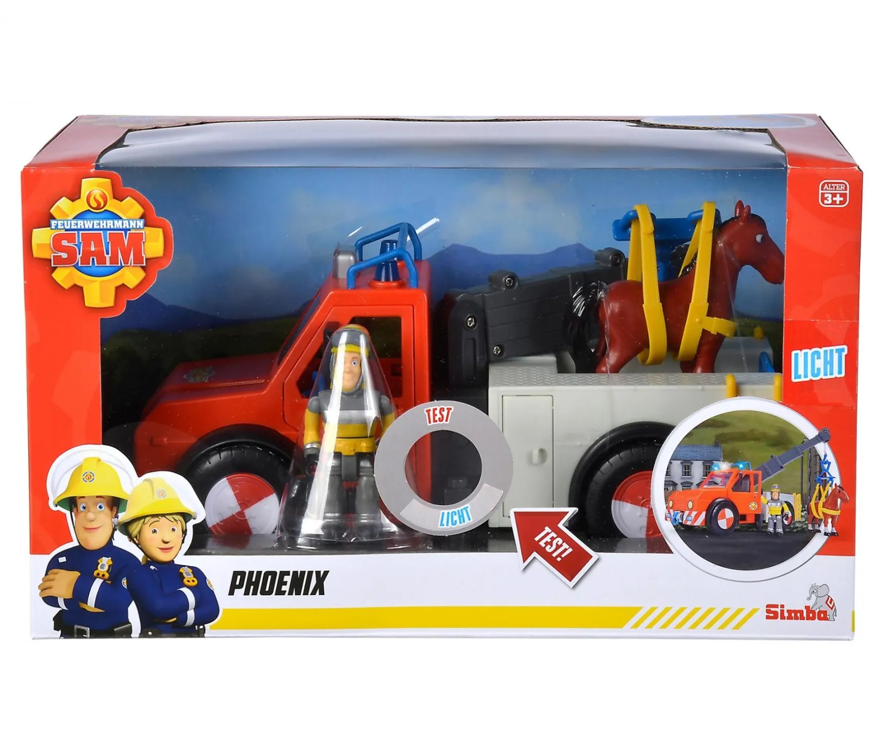 Sam Phoenix incl. Figurine and Horse