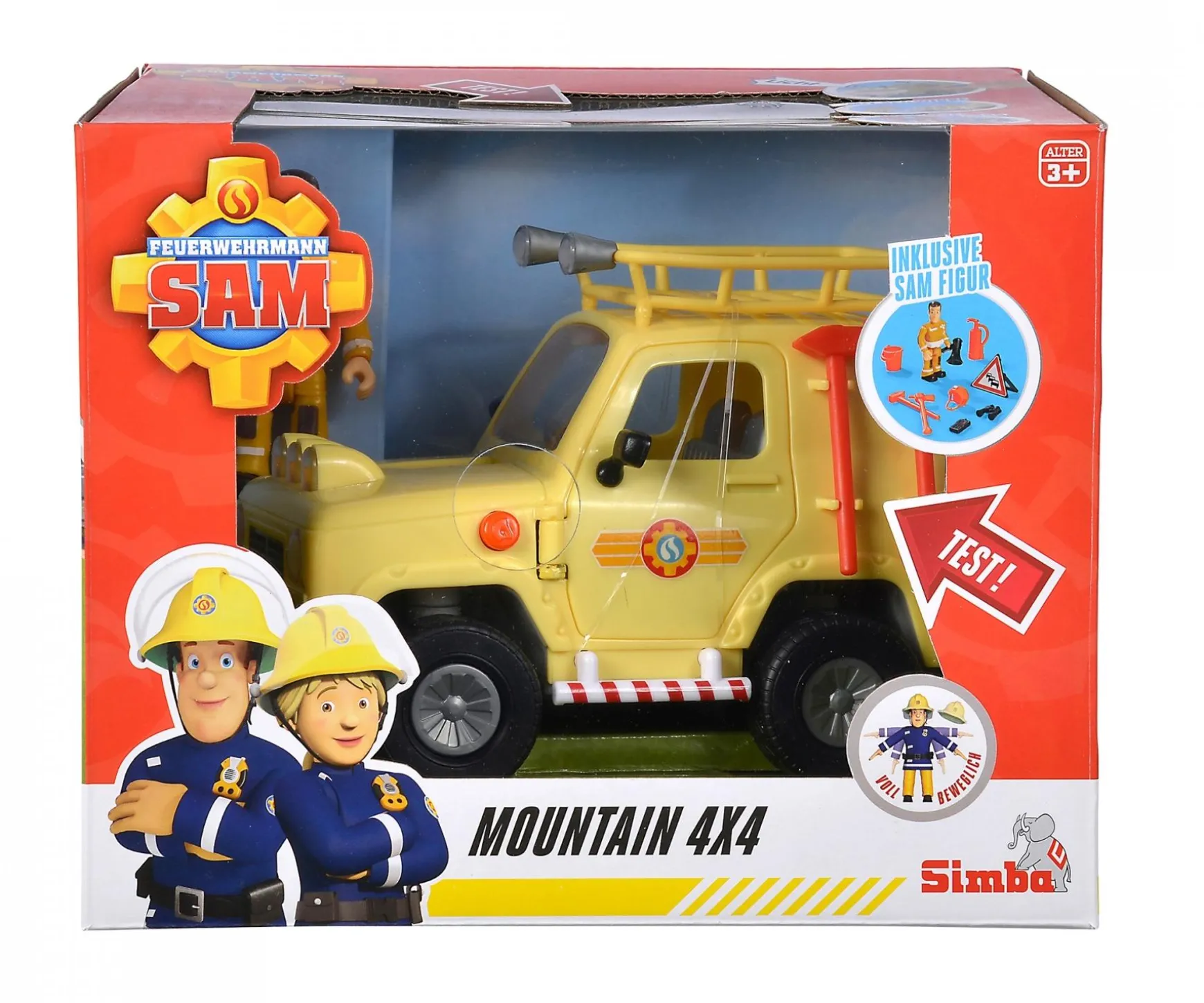 Sam 4x4 tout-terrain avec figurine