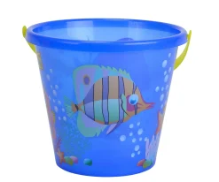 Seau à sable transparent (4 couleurs)