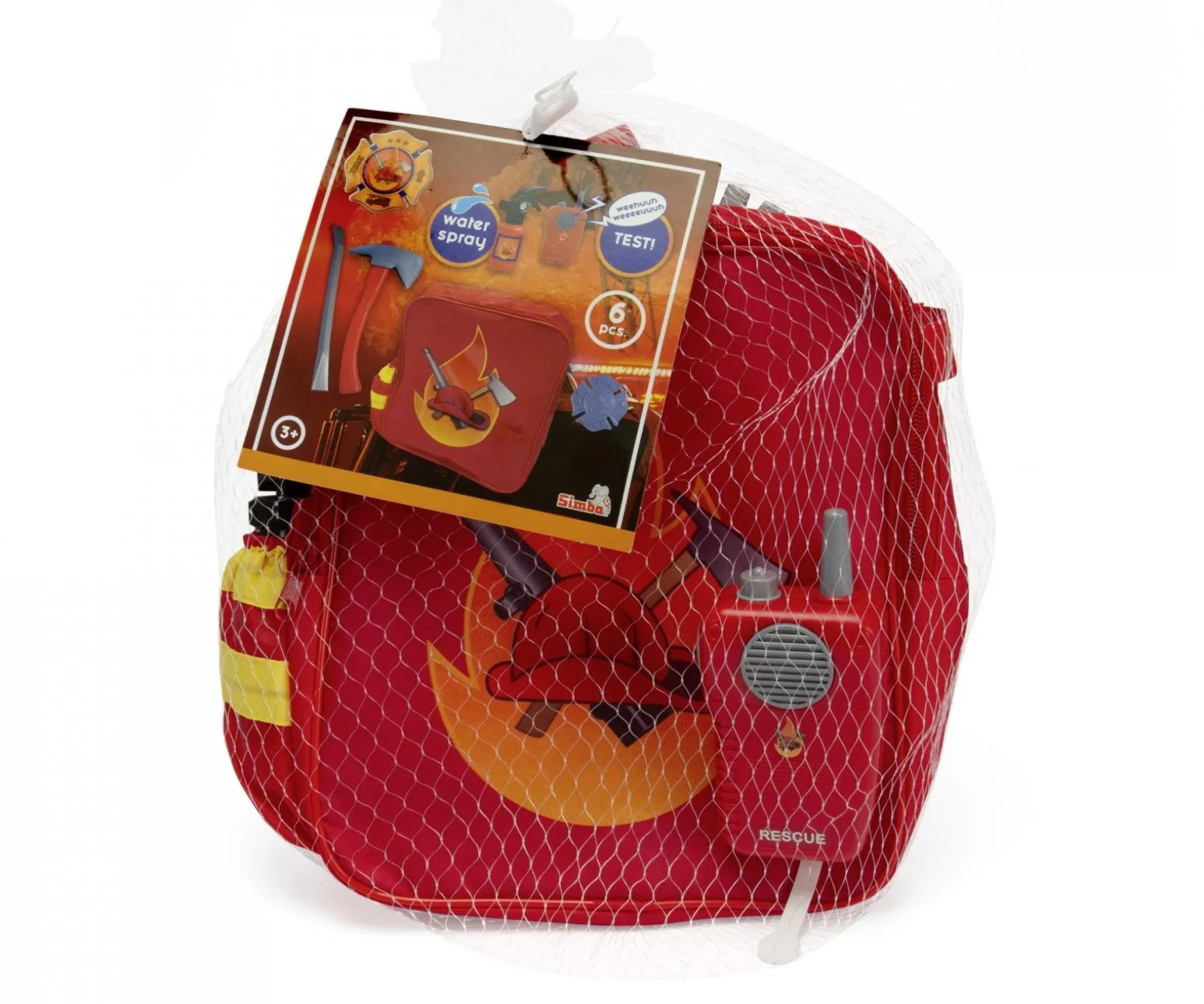 Set sac à dos pompier